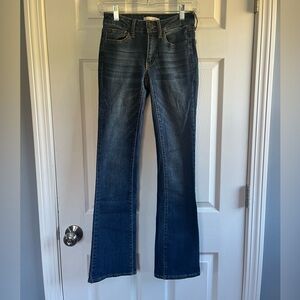 SO lowrise boot cut jeans - womens size 0/24w